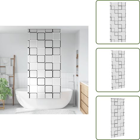 Store enrouleur de douche 90x240 cm largeur du tissu 86 cm - Store Enrouleur De Douche - Stores Enrouleurs De Douche - Store De Douche - Rideau De Douche Enroulable (1/5)