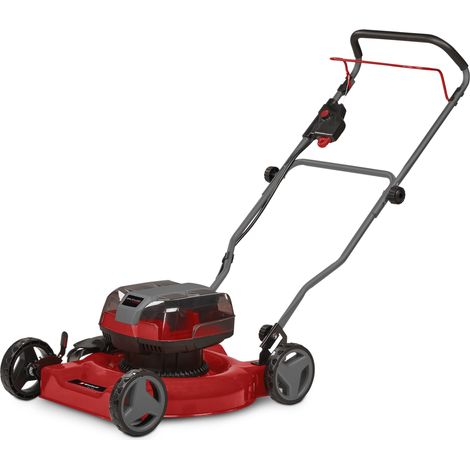 Einhell Akku-Rasenmäher GE-CM 36/48 Li M-Solo Power X-Change (36 V, 48 cm Schnittbreite, bis 1000 m², Brushless, Mulchrasenmäher, 30-75 mm Schnitthöhe, ohne Akku)