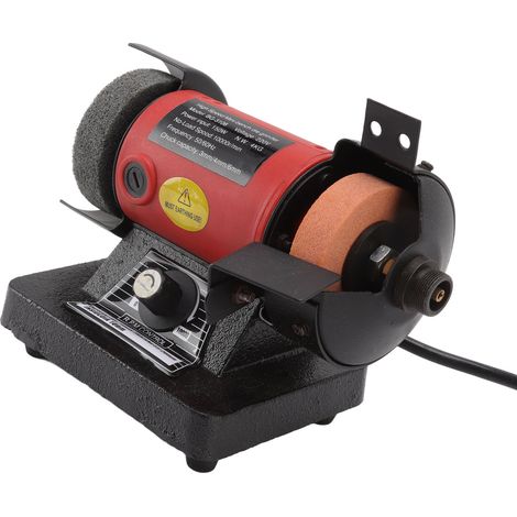 Mini-Tischschleifer, vielseitig einsetzbar, Drehzahl einstellbar, elektrisch, für Schmuck und Zahnmedizin, 220 V, 150 W, EU-Stecker (1/5)