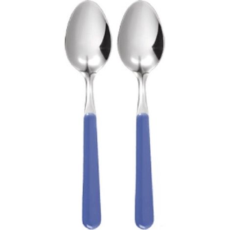Excelsa cucchiai Trendy acciaio inox azzurro 2 pezzi