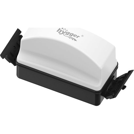 Brosse Aquarium Magnétique,Brosse de Nettoyage Magnétique pour Verre Aquarium,Nettoyeur Vitre Magnetique Aquarium Outil de Nettoyage avec Grattoir Amovible pour Aquarium(M) (1/5)