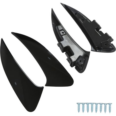 4 pièces Spoiler Déflecteur d'air Pare-chocs Arrière Gauche Droite Noir Brillant Remplacement pour Mercedes Benz C118 X118 CLA35 (1/5)