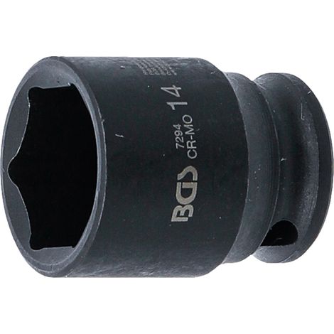 Llave de vaso bgs dopsleuteldop zeskant 14 mm Pro Torque (1/4)