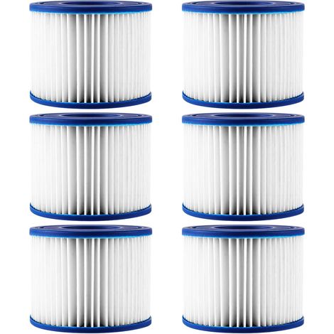 Cartouches filtre spa type VI 10,5 x 7,9 cm lot 6 (1/5)