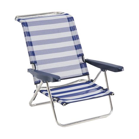 Silla playa 604-alf reclinable aluminio fibreline alco (1/2)