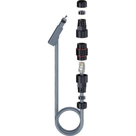 Adaptateur de câble Ethernet Starlink Gen 2 pour connecteur Starlink SPX vers RJ45 (côté routeur et antenne parabolique). (1/5)