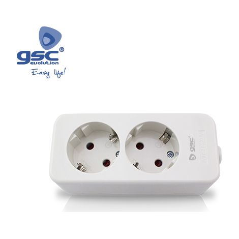 Mega 2-Mehrfachstecker ohne Kabel GSC 000800222