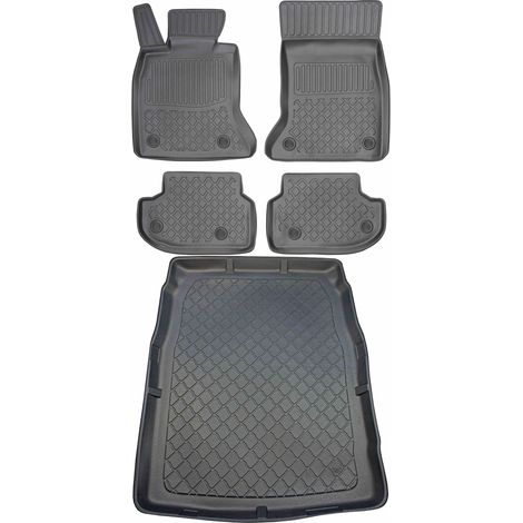 Juego de alfombrillas para coche y alfombrilla para maletero para BMW Serie 5 F10 Sedán (2013-04.2017) (1/5)