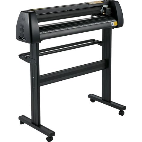 Vinylschneider, einstellbare Geschwindigkeit, hochpräzises Schneiden, Schwarz 28 Zoll (1/2)