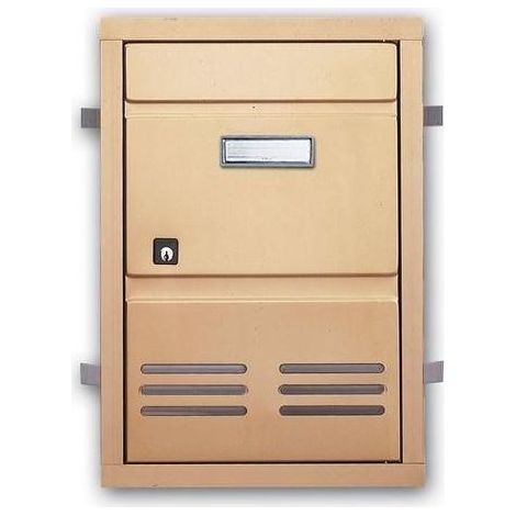 Porte encastrée Sc2 ALUBOX Bronze