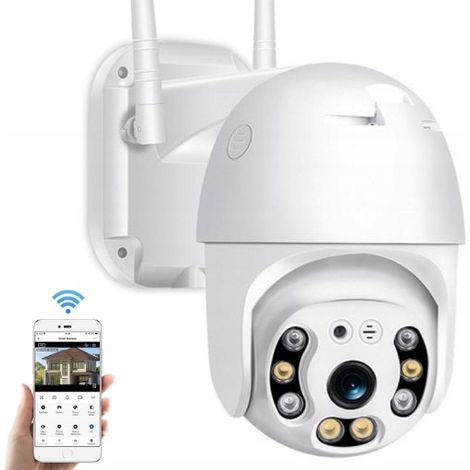 DREHBARE WIFI-IP-KAMERA FÜR DEN AUSSENBEREICH 4-fach ZOOM SD 2Mpx DOME IP