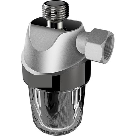 Système de Filtre à Eau Préfiltre de purificateur d'eau de Bain de Douche, Filtre d'adoucisseur d'eau empêchant Le calcaire ou l'eau Dure for la Maison (1/5)