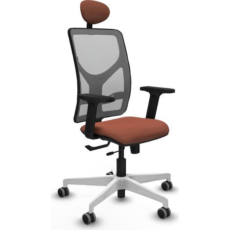 Chaise de bureau piqueras y crespo Motilla gris mousse découpée (1/2)