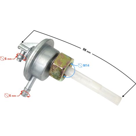 Grifo de combustible para scooter Challenger 1 (1/2)