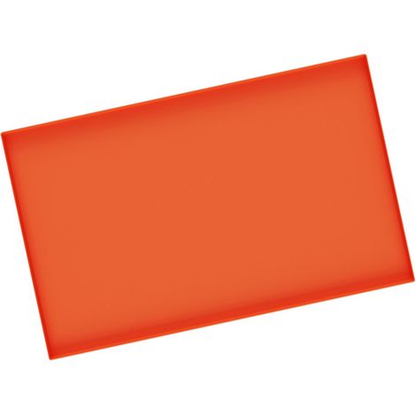 Tapis protecteur silicone résistant à la chaleur polyvalent mat pour grill et support spatule BBQ extérieur cuisine intérieure orange 55.88cm / 22in (1/5)