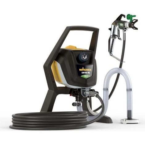 Airless Farbspritzgerät - WAGNER - Control Pro 350R + 2 Düsen + Verlängerung - Durchfluss 1,50L/min - Druck 110 bar - 600W