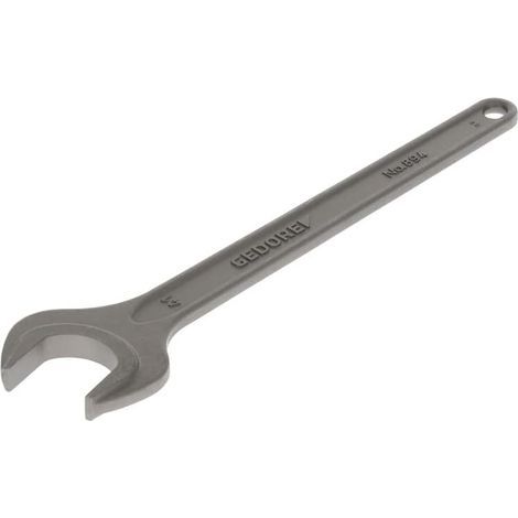 1 - Clé à molette - Outil de serrage - Mâchoire inclinable 15º - Pour mécanique générale - Acier - 41 mm (1/5)