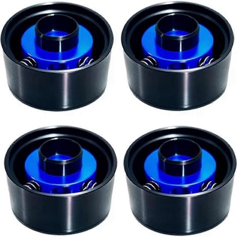 Upgrade für Bambu Lab P2S Anti-Vibrationsfüße Anti-Rutsch Anti-Stoß Vierfach-Federfußpolster Bambulab P2S B (Blau) (1/5)