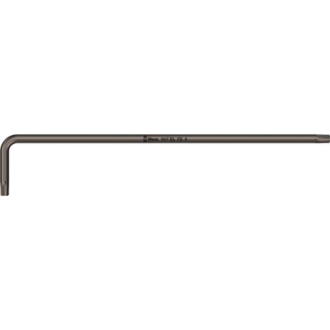 WERA 05024461001 967 XL LLAVE ACODADA TORX, VERSIÓN LARGA, TX 8 (1/2)