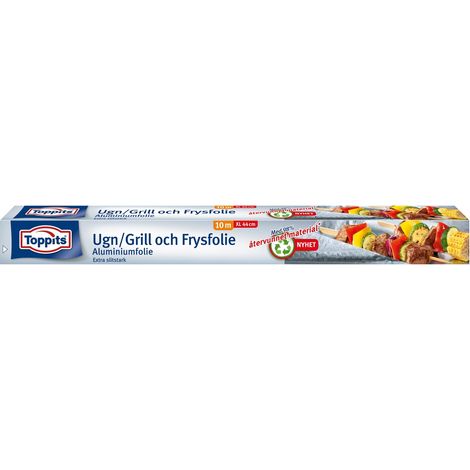 Papier aluminium pour four, grill et congélateur 44 cm x 10 m (Remarque : 12 feuilles DFP)