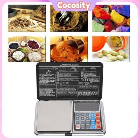 Cocosity Balance numérique 0.01/100G Calculatrice Numérique Échelle Balance De Cuisine Cuisson Des art verre (1/5)