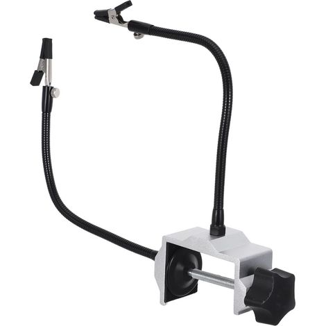 Station de Soudage Portable avec Étau en Alliage D'aluminium, Support Polyvalent à Pince pour Fer à Souder, pour Électronique et Zone D'établi (1/5)