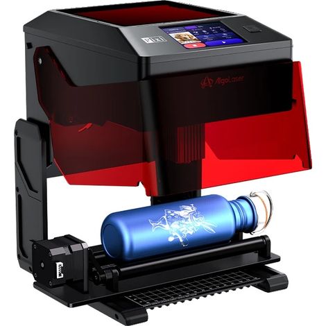 Lasergravur, Touchscreen-Steuerung, doppelseitige Effizienz, Tiefschwarz-RR2, 5W (1/2)