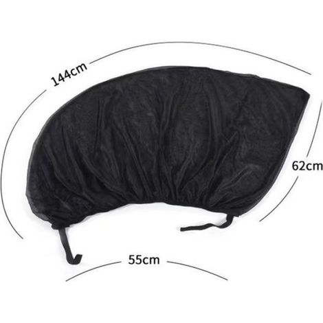 Rideau Anti-moustiques - Pare-soleil Latéral Pour Vitres Arrière De Voiture - Nylon Respirant - Paire (1/5)