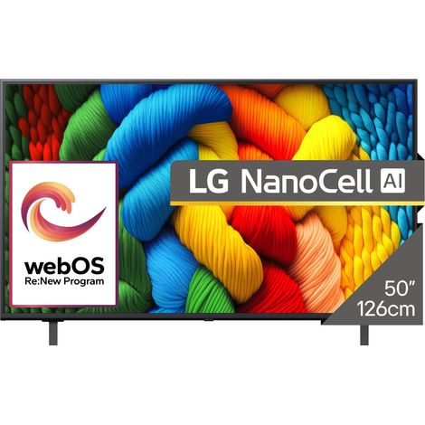 LG NanoCell AI NANO80 AI 127 cm (50") 4K Ultra HD Smart TV Wi-Fi Nero
