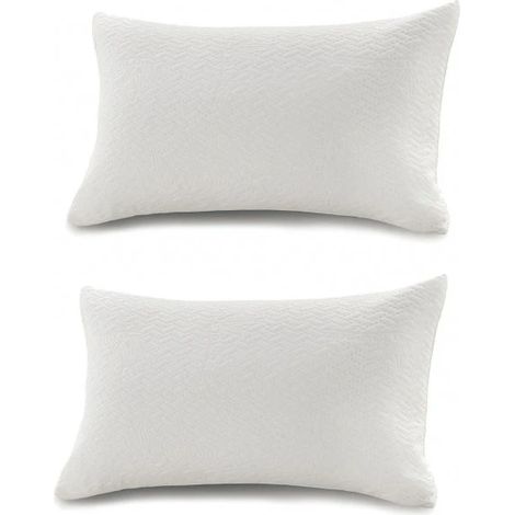 Almohadas pack 2 100% copos de visco y pur 70 cm