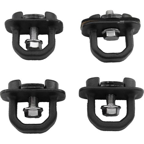 4 Pièces Crochets d'Arrimage pour Camion Réparation Ancrage Latéral Paroi de Caisse pour Pickup GMC Chevy