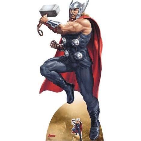Figurine en carton Marvel Comics Thor War hammer H 191 CM (1/4)
