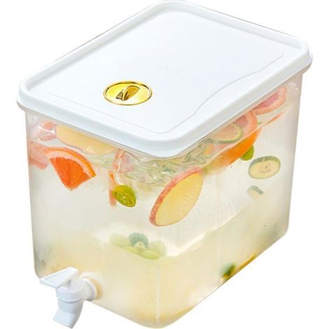 ®RisingFF Distributeur de boissons 8.8L avec robinet, distributeur de boissons pour réfrigérateur avec robinet et filtre (1/5)