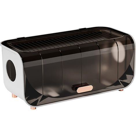 Boîte de rangement de câbles en plastique, facile à monter, pour multiprises, chargeurs, adaptateurs et câbles. (1/5)