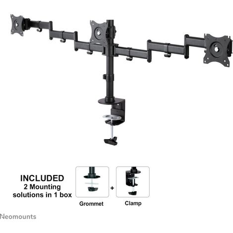 neomounts NM-D135D3BLACK soporte de escritorio negro 27 pulgadas (1/3)