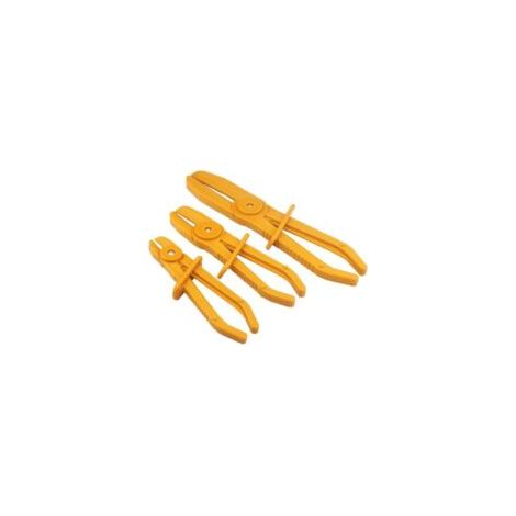 Schlauchschellenzange, Schlauchschellen, Schlauchschellenzange, Kraftstoffschlauchzange, für flexible Schläuche, Kraftstoffschläuche, 3 Größen - Crezuo