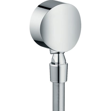 Hansgrohe - Presa d'acqua FixFit S, con valvola di non ritorno e giunto sferico, cromata 27506000