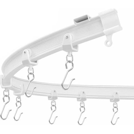 Tringle à rideaux flexible et pliable de 3 mètres (1 paquet) (1/5)