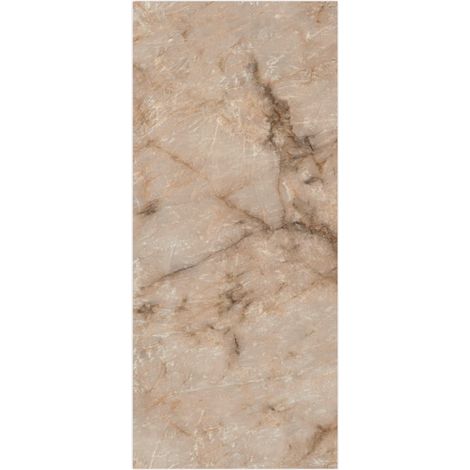 Carrelage effet Marbre Rose Sand 278x120x0,6 cm Brillant Sorvella - Mur intérieur (vendu par carton de 3,336 m²) - RO'MA CARRELAGE
