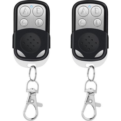 Muntra-Télécommande universelle 433,92 MHz – Cloner à distance à code fixe – 4 boutons pour garage et portail – Compatible Marantec Rolling Code (1/4)