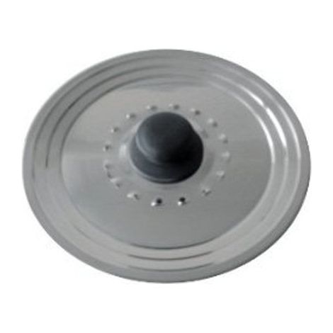 Baumalu Coperchio design in acciaio inossidabile argentato 28-32 cm