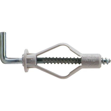 TASSELLO LASTRO NYLON LN4-40/2 mm 8 x 40 - gancio medio