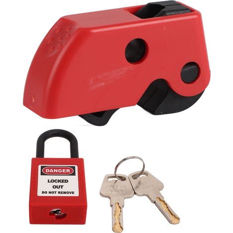 Ortviai Dispositif de Sécurité pour Disjoncteurs avec Câble de Blocage et Câble Antistatique CB-15+38mm Set Kit Compact (1/3)