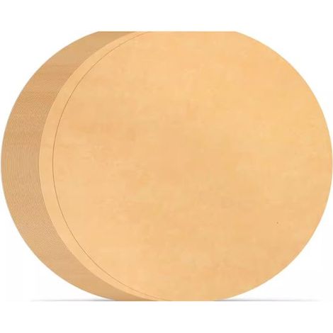 Backpapier 100 Stück 30 cm Rund Pergamentpapier zum Backen von Keksen, Brot, Fleisch, Pizza, für die Heißluftfritteuse (1/5)
