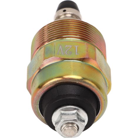 Kraftstoffabschaltmagnetventil 0330001015, 12V Motorabschaltmagnetventil, Ersatzteil für Dodge Pickup 5.9L 1989-1993, Abschaltventil, kompatibles Dieselteil. (1/5)