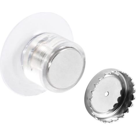 Porte-Savon Magnétique - Noname - Douche sans Perçage - Acier Inoxydable - Blanc - Gain de Place (1/4)