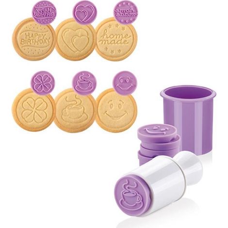 Delicia Keksstempel mit 6 verschiedenen Dekorationen (1/4)