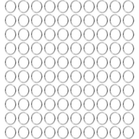 Lot de 100 joints toriques en acier inoxydable 304, bagues robustes pour équipements industriels et accessoires de bagages (1/5)