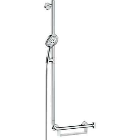 hansgrohe Raindance Select S Set doccia 120 3jet con asta doccia 110 cm sinistra Cromo, 26324000
