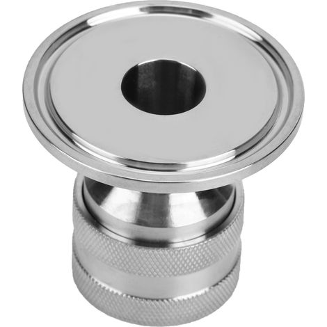 Raccord rapide type J en acier inoxydable 304 adaptateur brassage bière maison Ø50.5mm trou 15mm 1 pièce (1/5)
